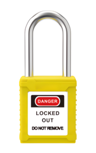Productos candado no aislado de seguridad bd g02 amarillo
