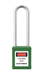 Productos candado no aislado de seguridad bd g24 verde
